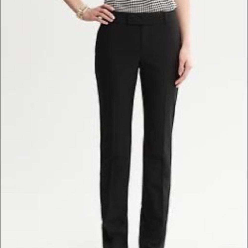 Banana Republic Black Martin Suit Pants
